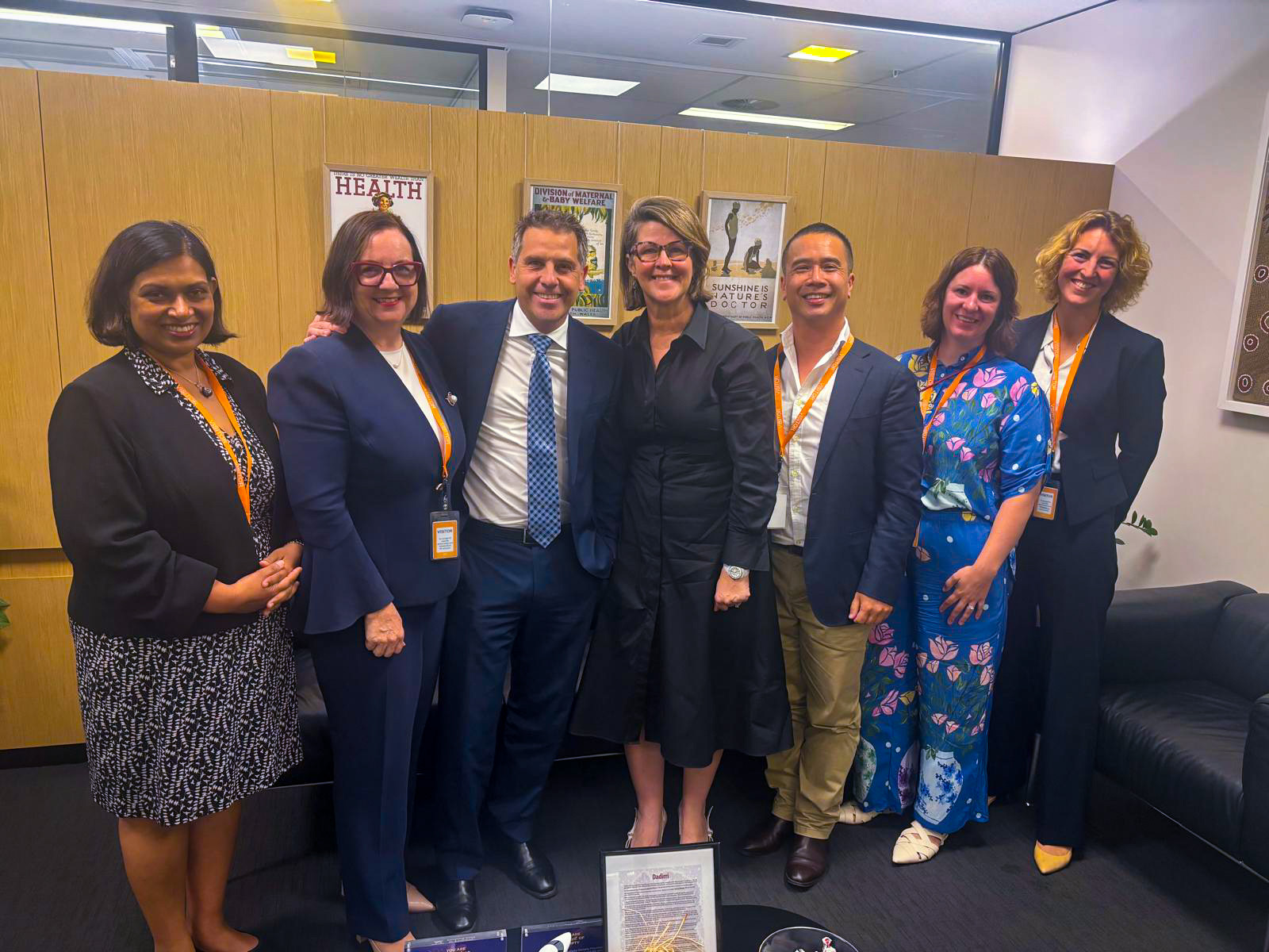 NSW MSEC Executive Committee meeting with NSW Health Minister and Secretary